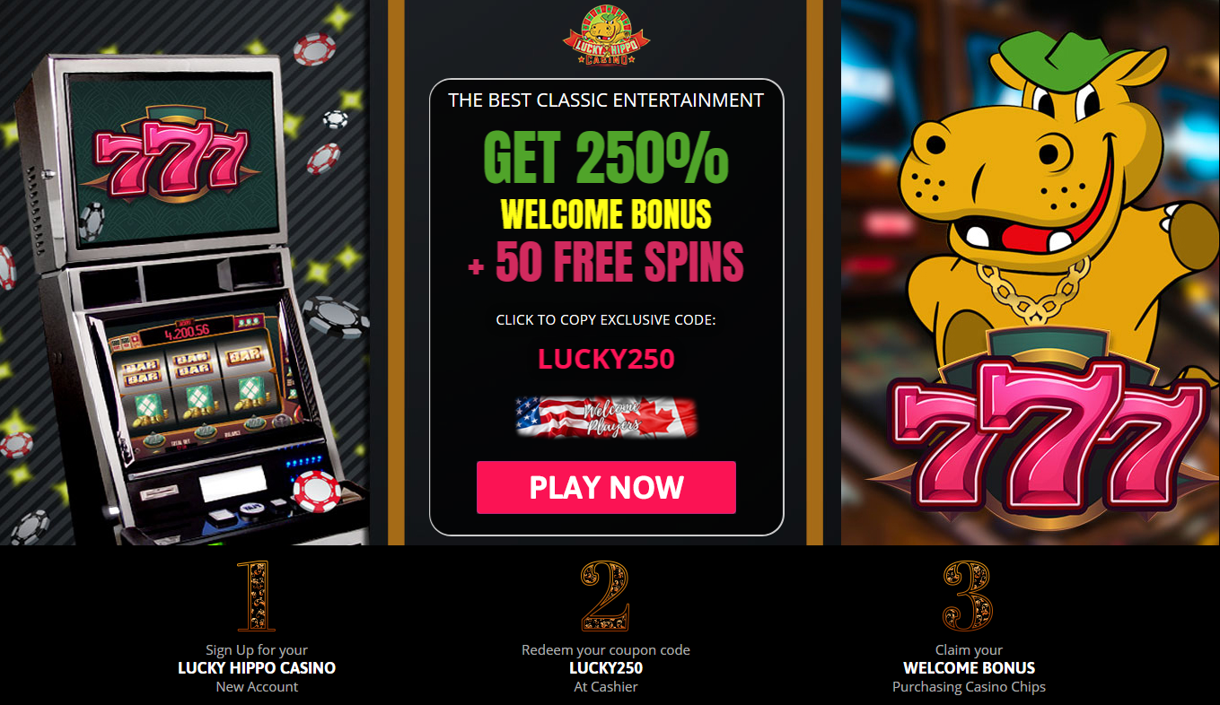 250% WELCOME BONUS + 50 FREE SPINS 250% WELCOME BONUS + 50 FREE SPINS