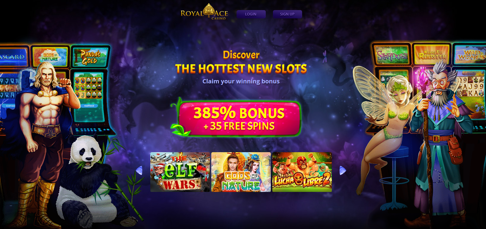 Royal Ace Casino - Big wins are waiting